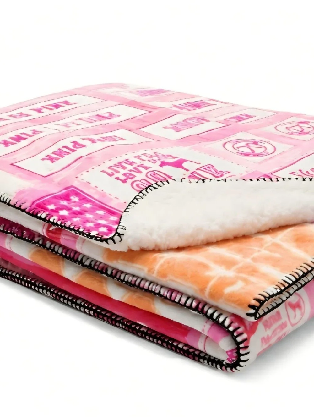 VS PINK Friday Cozy Plush Blanket